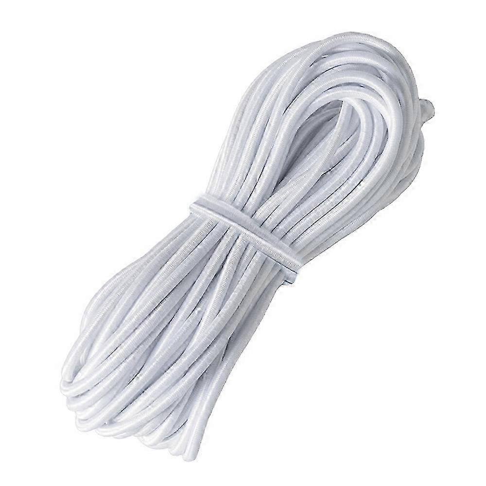 White 2mm Elastic String 45 Yard Roll