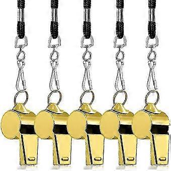 Durable Stainless Steel Sports Signal Whistle Pack