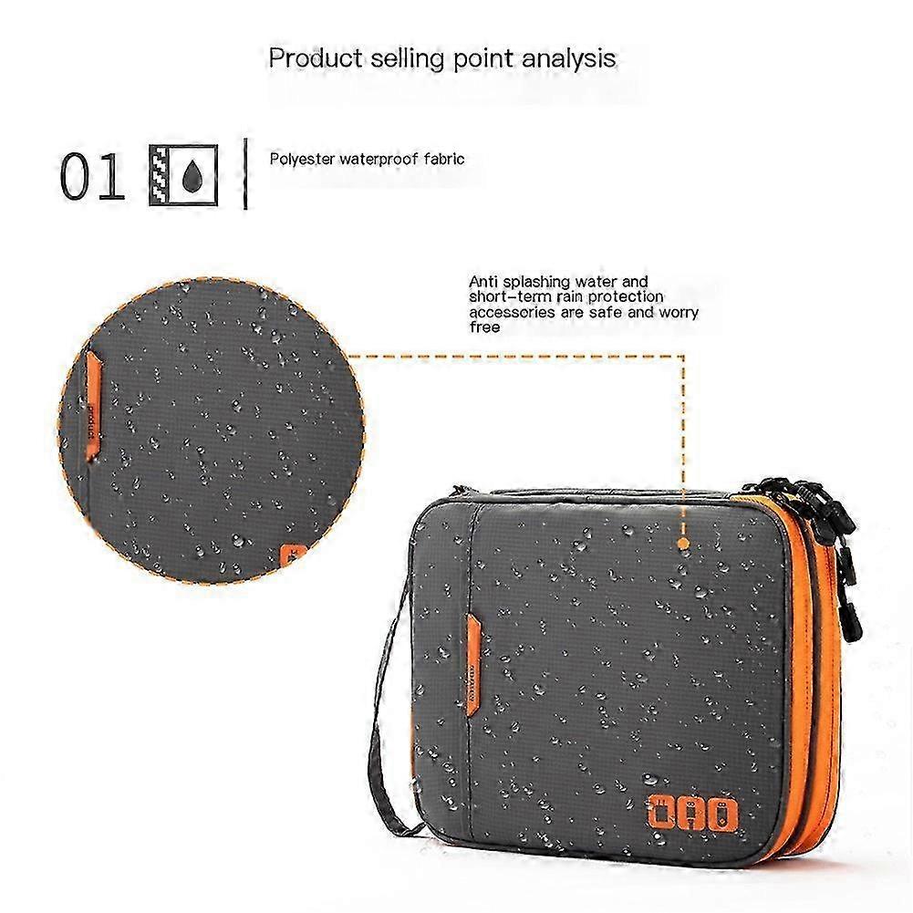 Oxford Polyester Cable & Tech Organizer