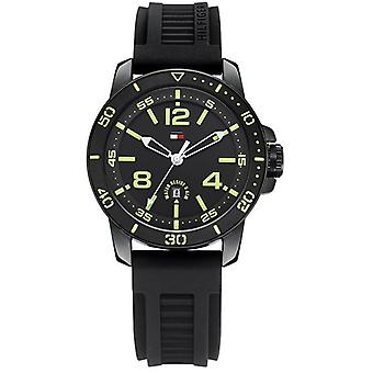 Luis cj ace io 42mm sf&cor neg Watch for Quartz Analog Man with Rubber Bracelet 1790847