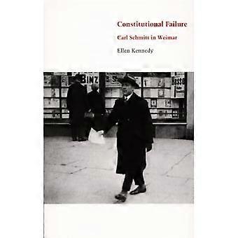 Fallimento costituzionale: Carl Schmitt a Weimar