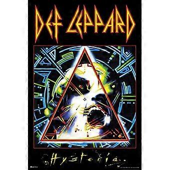 Def Leppard Hysteria Album Cover Heavy Metal Music Merchandise Retro Vintage 80s Aesthetic Band Cool Wooden Jigsaw Puzzles UE2787