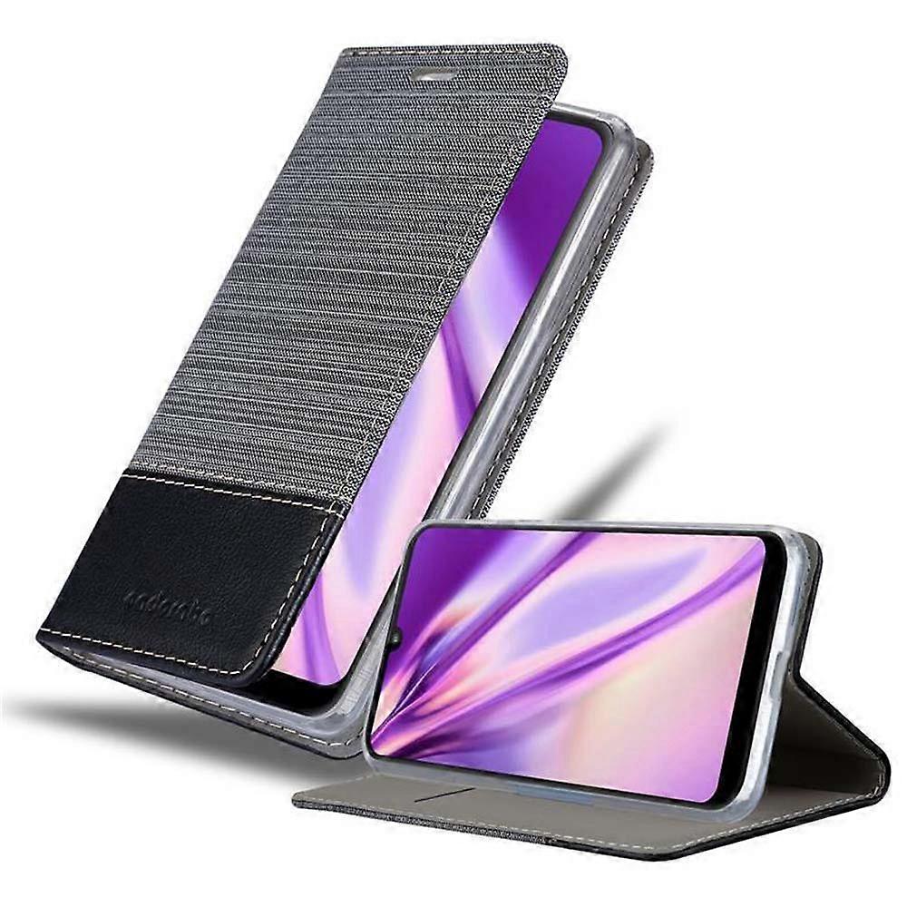 Case compatible with Motorola MOTO E6 PLUS protective case - in jeans look and stand function