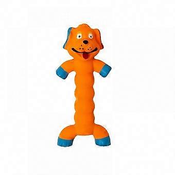 Mite-Resistant Latex Dog Toy, Cartoon Animal Design with Squeaker for Medium and Large Dogs