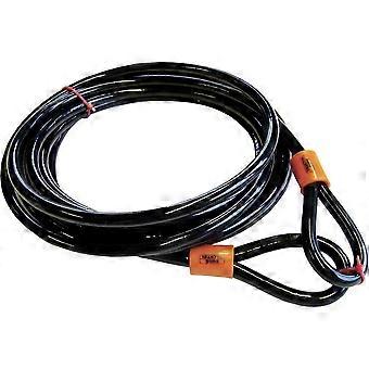 750 Series Safety Cable, 500 cm Spiral Cable, Suitable for Bicycles and Garden Tools.