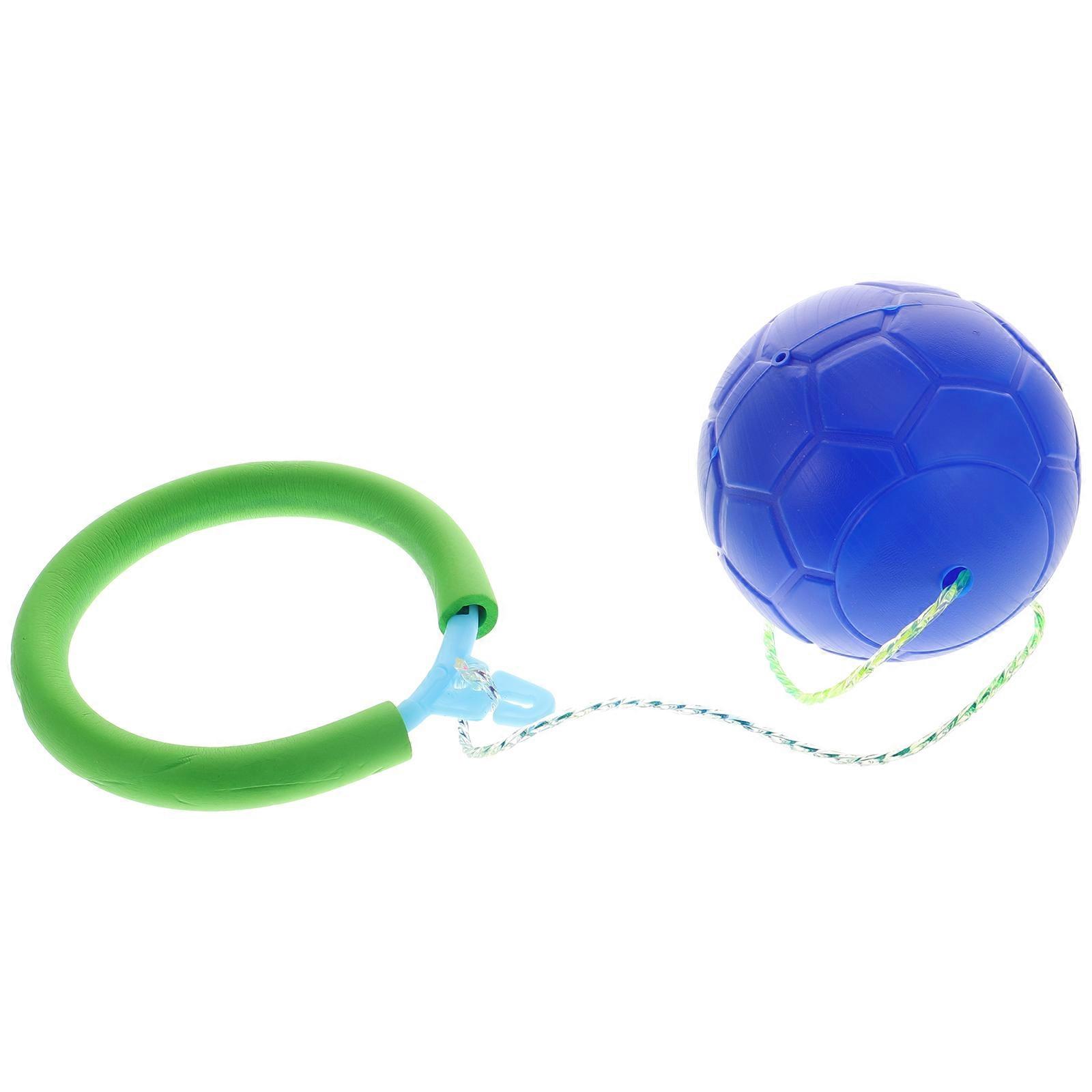 Jump Loop Kids Rotation Jumping Loop Toy for Playing Blue Durable Plastic