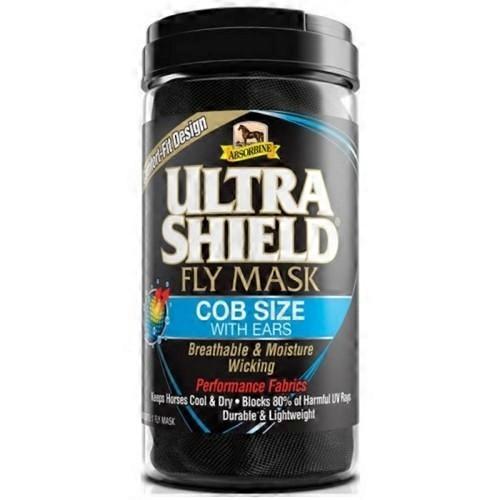 Absorbine Cob Fly Mask W/Ears, Cod Size