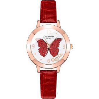Women's Watch Ramadan Easter Women's Creative Pattern compatible withmal Watch Leather Strap Watch Stainless Steel Case Watch Personalized Dial