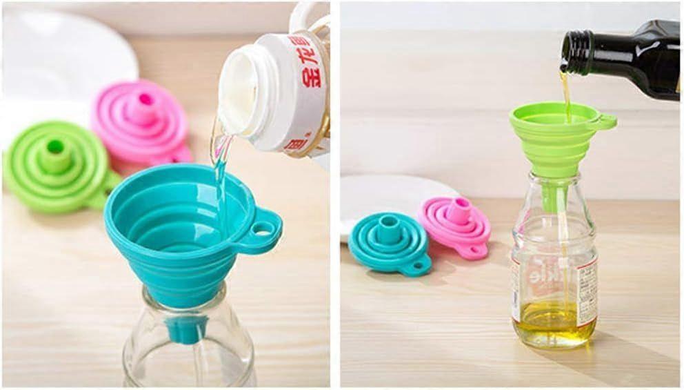 Collapsible Funnel (2 pcs): Kitchen Gadgets