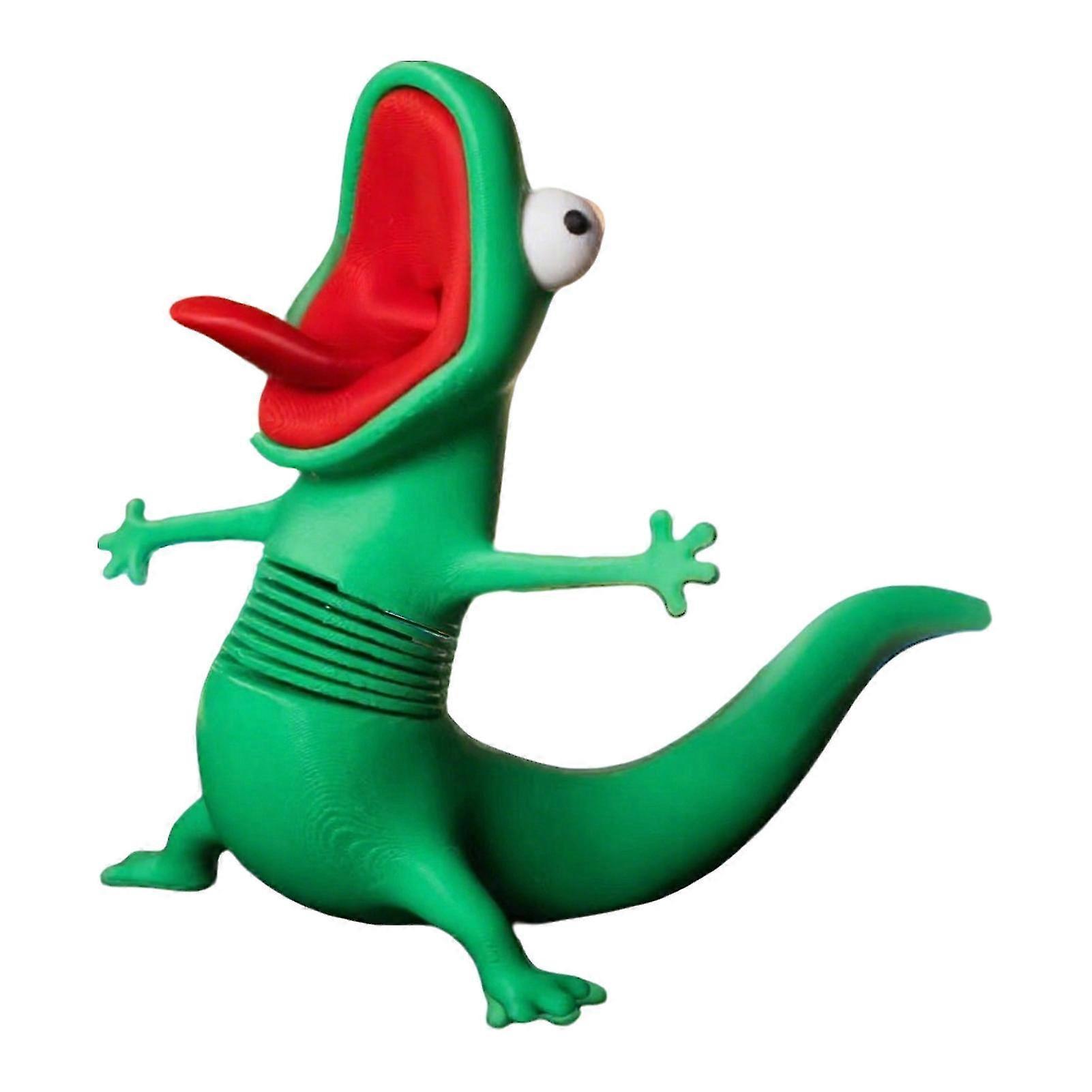 Shaking Spring Lizard Desk Ornament