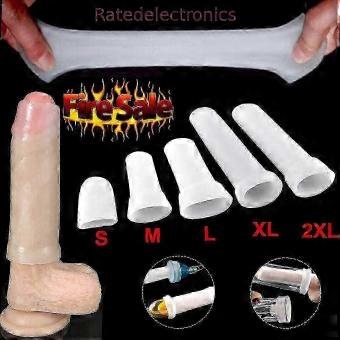 2pcs Silicone Glans Cap for Men Soft Durable Protection