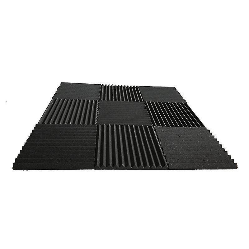 5pcs Acoustic Foam Soundproofing Noise Cancelling Wedge Panels For Home Office Recoding Studio 30*30*2.5cm