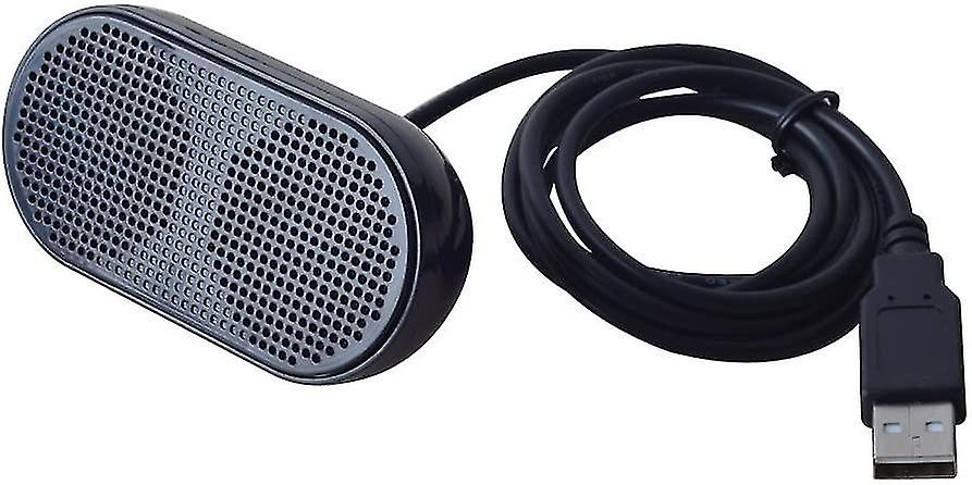 Honkyob Usb Mini Speaker Computer Speaker Powered Stereo Multimedia Speaker For Notebook Laptop Pc(black)