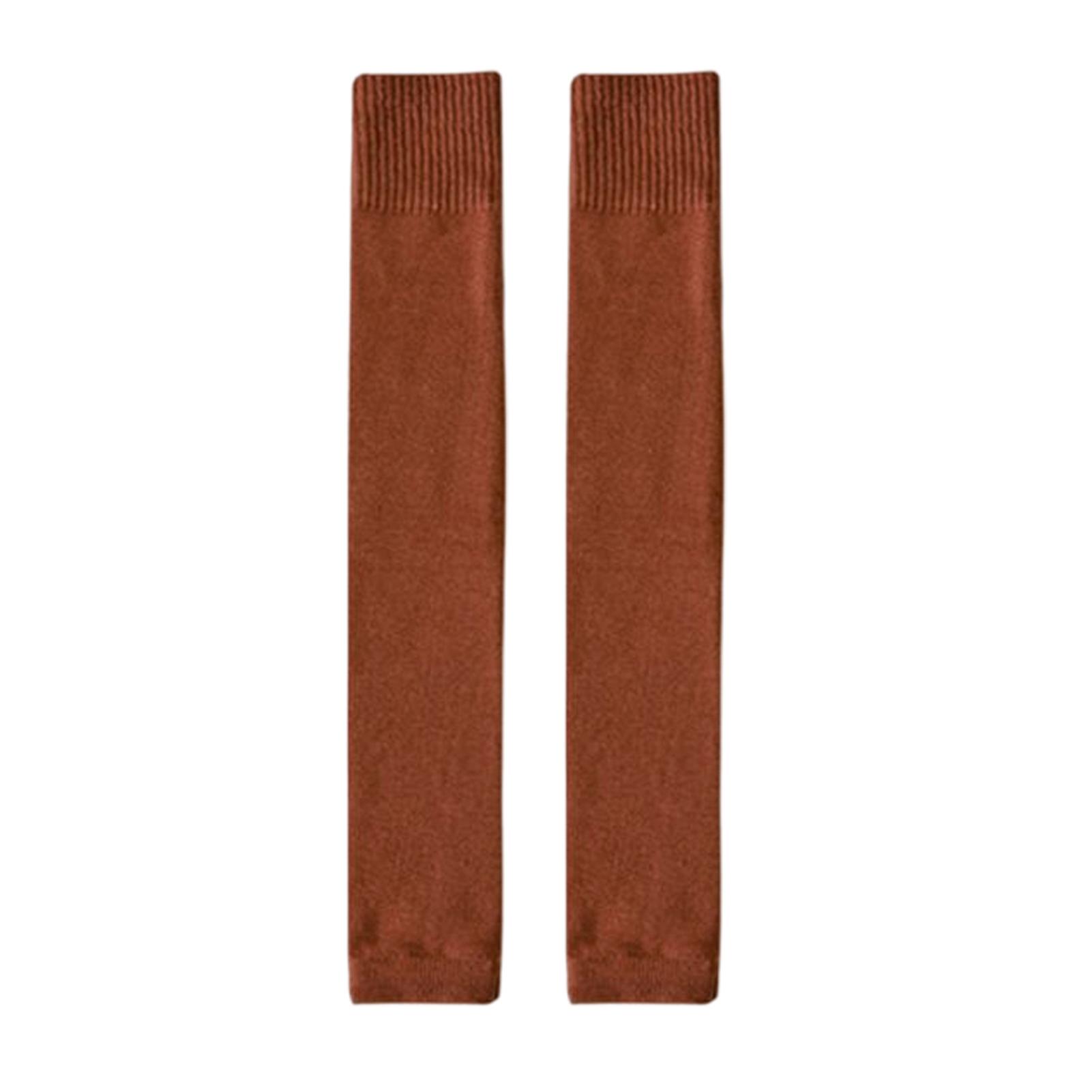 Chunky Knit Legwarmers Bas Protection contre le froid Bottes Chauffers