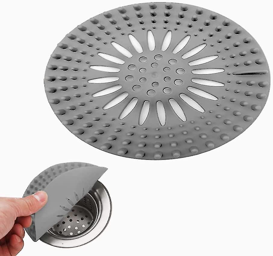 Drain Filter Silicone, Tub Drain Cover2pcs