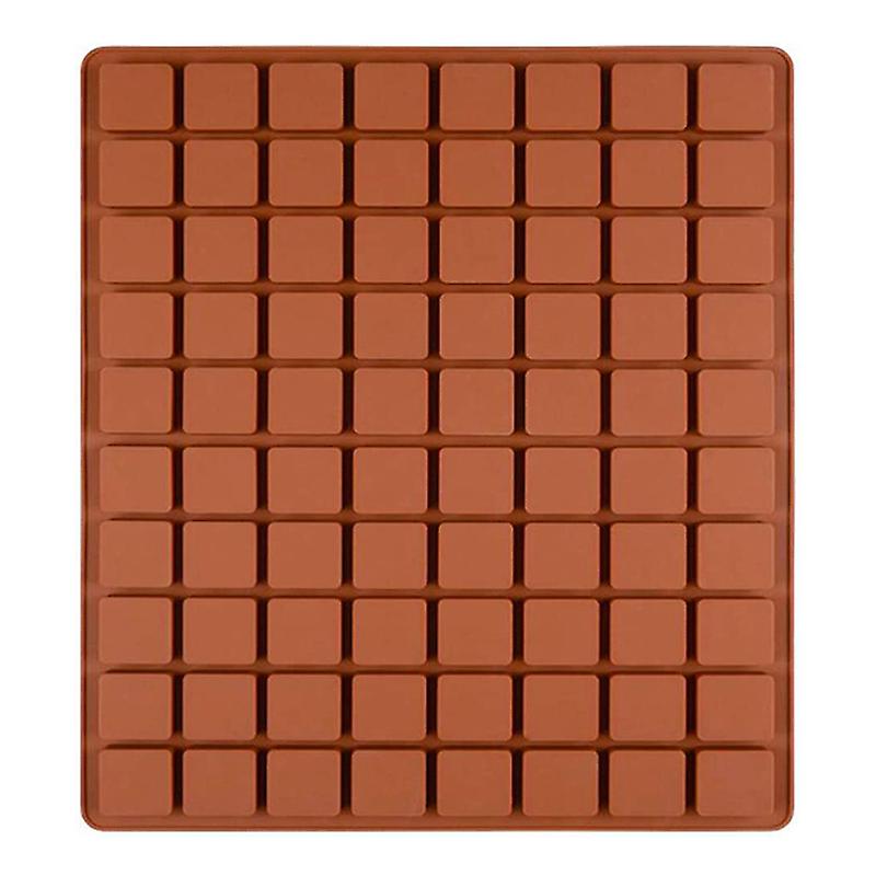 1pc 80 Holes Square Silicone Mold Sugar Chocolate Diy Cake Decorating Tools
