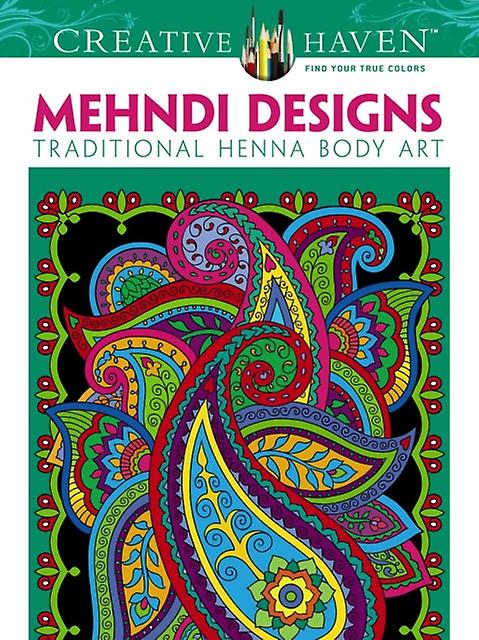 Creative Haven Mehndi Designs Coloring Book - Marty Noble - Paperback - English Book - Handicrafts, decorative arts and crafts