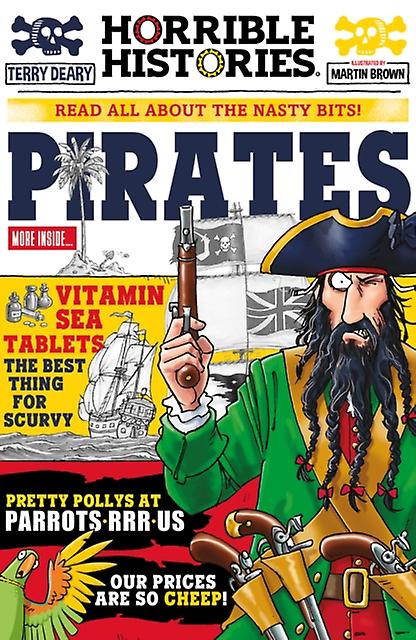 Pirates Newspaper Edition by Terry Deary Paperback