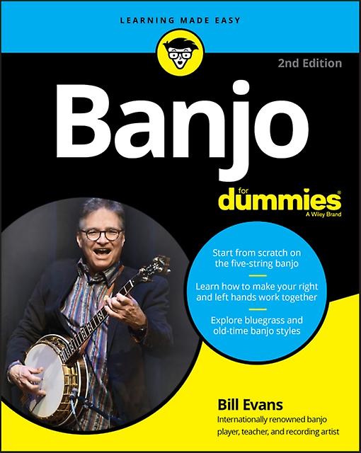 Banjo For Dummies από τον Bill Evans Paperback Book