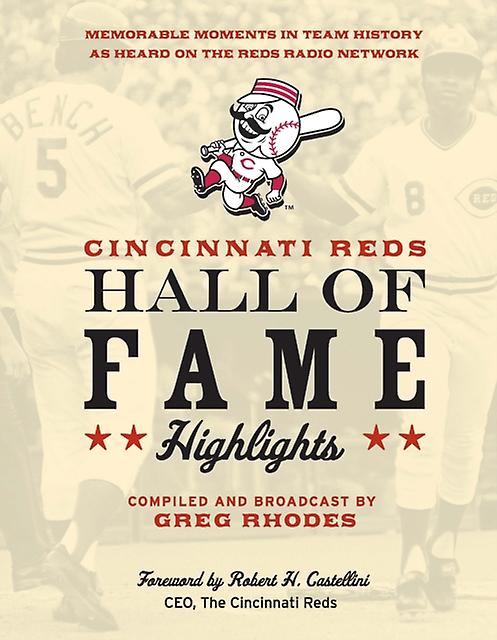 Cincinnati Reds Hall Of Fame Highlights Paperback Book