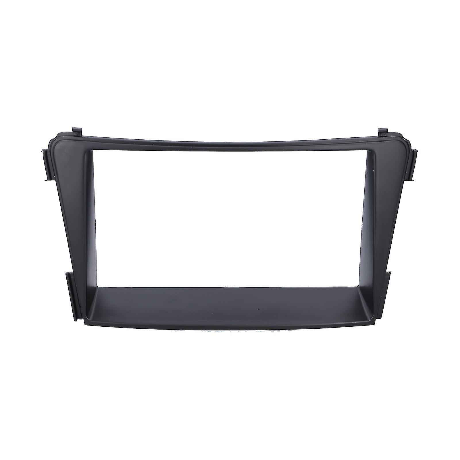 2Din Center Control Dvd Fascia Stereo Radio Navigation Panel Frame Fit For Hyundai I40/i45 2012