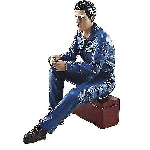 MICHAEL American Diorama Mechanic Collectible Figurine 1/12 Scale Ages 14+