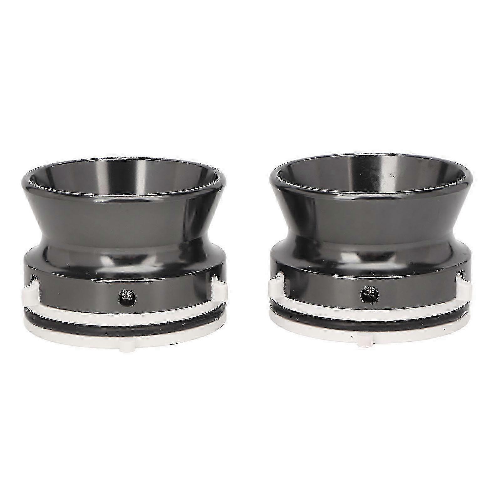 1 Pair 10in NAB Hub Adapters Professional Aluminium Alloy Polished Reel to Reel Tape NAB Adapter for Studer ReVox