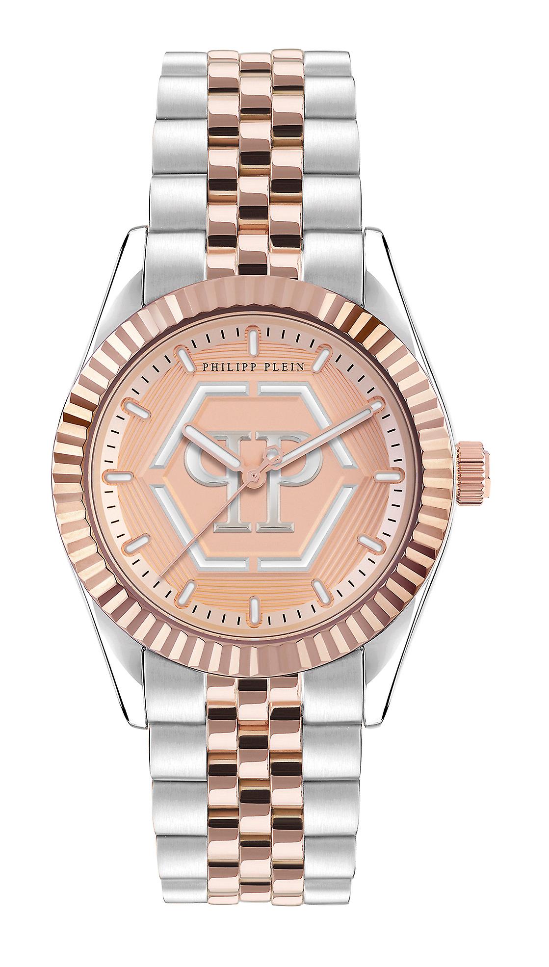 Philipp Plein Ladies Watch Analog Quartz DATE SUPERLATIVES PW2BA0423 Stainless Steel