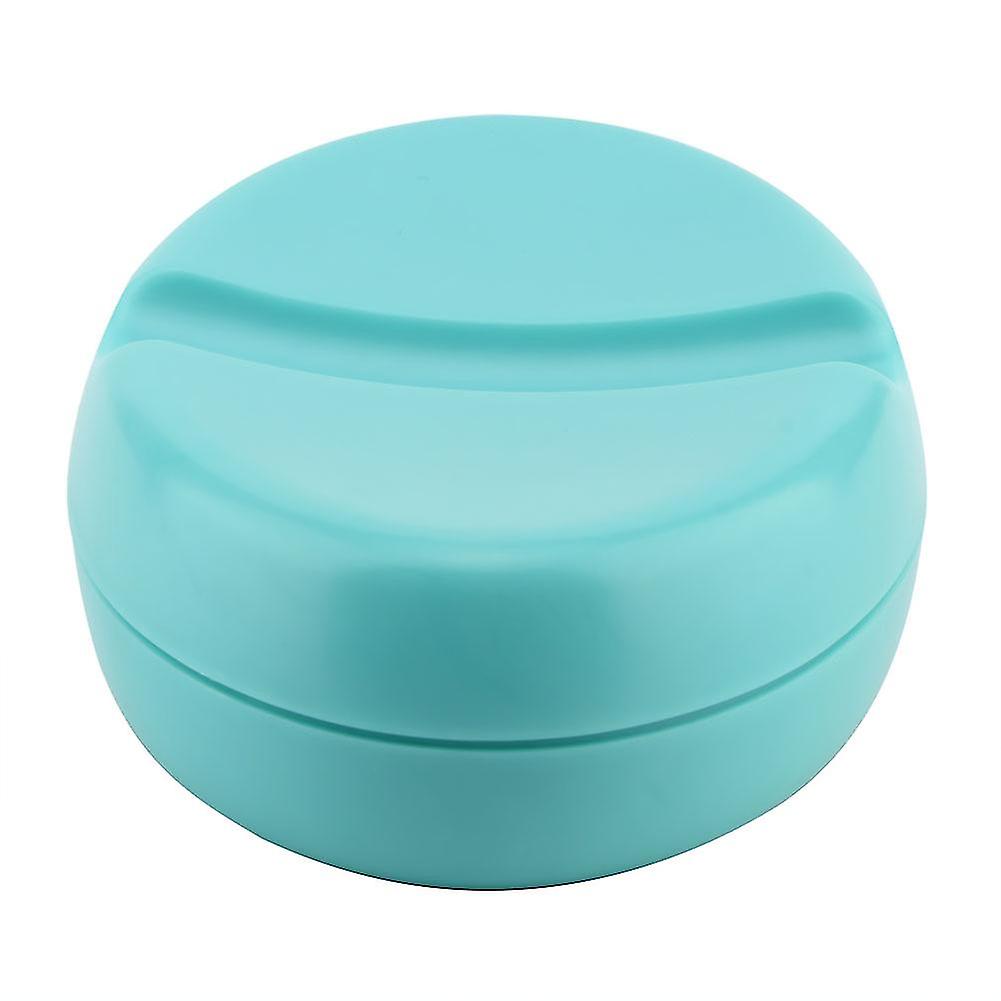 Multi Function Magnetic Pin Magnetic Pin Box No Storage Box DIY Leather Accessory(Blue)