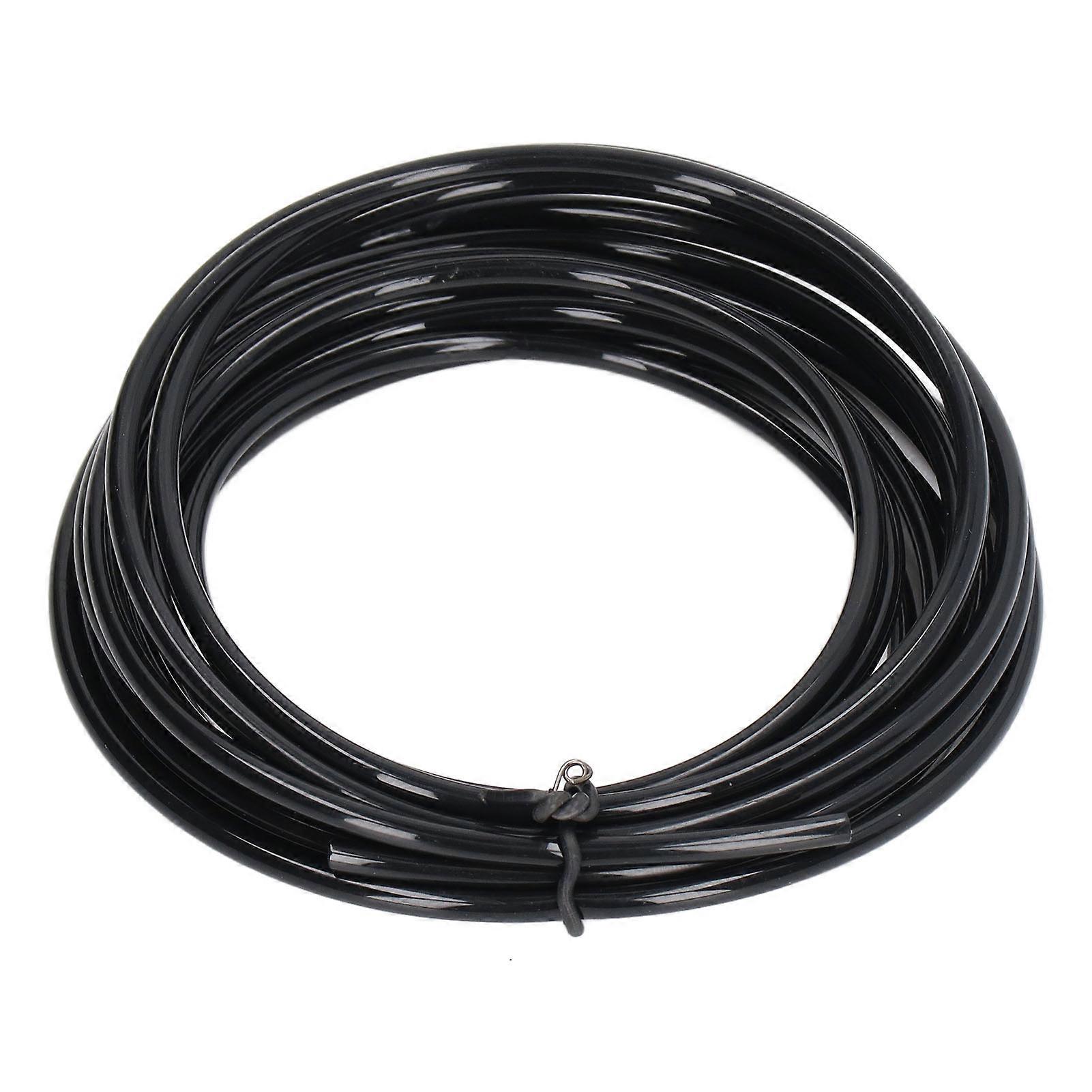 UV Printer Ink Tube, Plastic Ink Tube, Flexible Ink Tube Replacement for UV A3 A4 Printer, Photo Inkjet Machine(5M-Black)