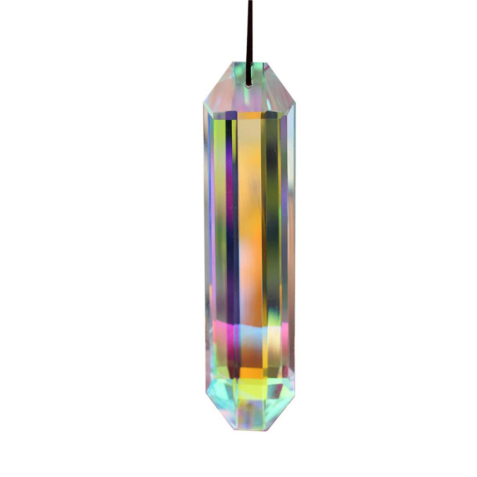 Long Crystals Rainbow-effect Prisms Wide Range Applications Rainbow-effect Making Tool for House