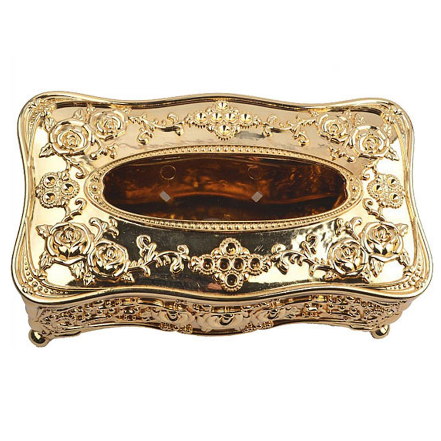 Tissue Box Rectangle Relief Pattern Acrylic Multi-purpose Unique Napkin Box for Kitchen