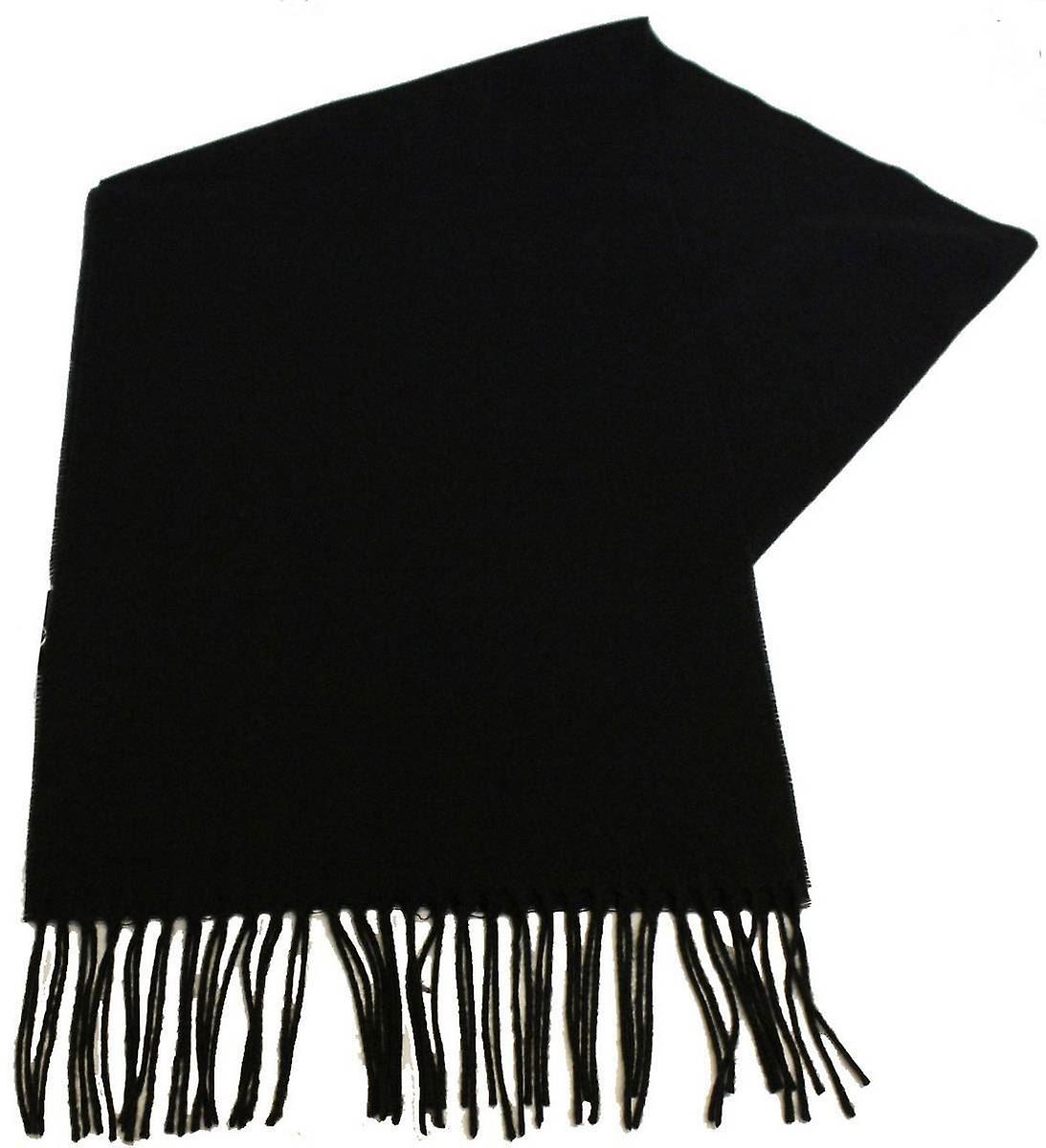 Fraas Plain Scarf - Black