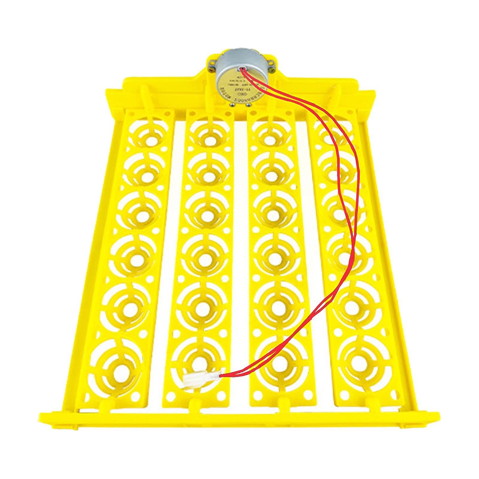 Automatic Egg Turner Tray 24 Eggs Egg Incubator Tray for Chicken Quail Goose