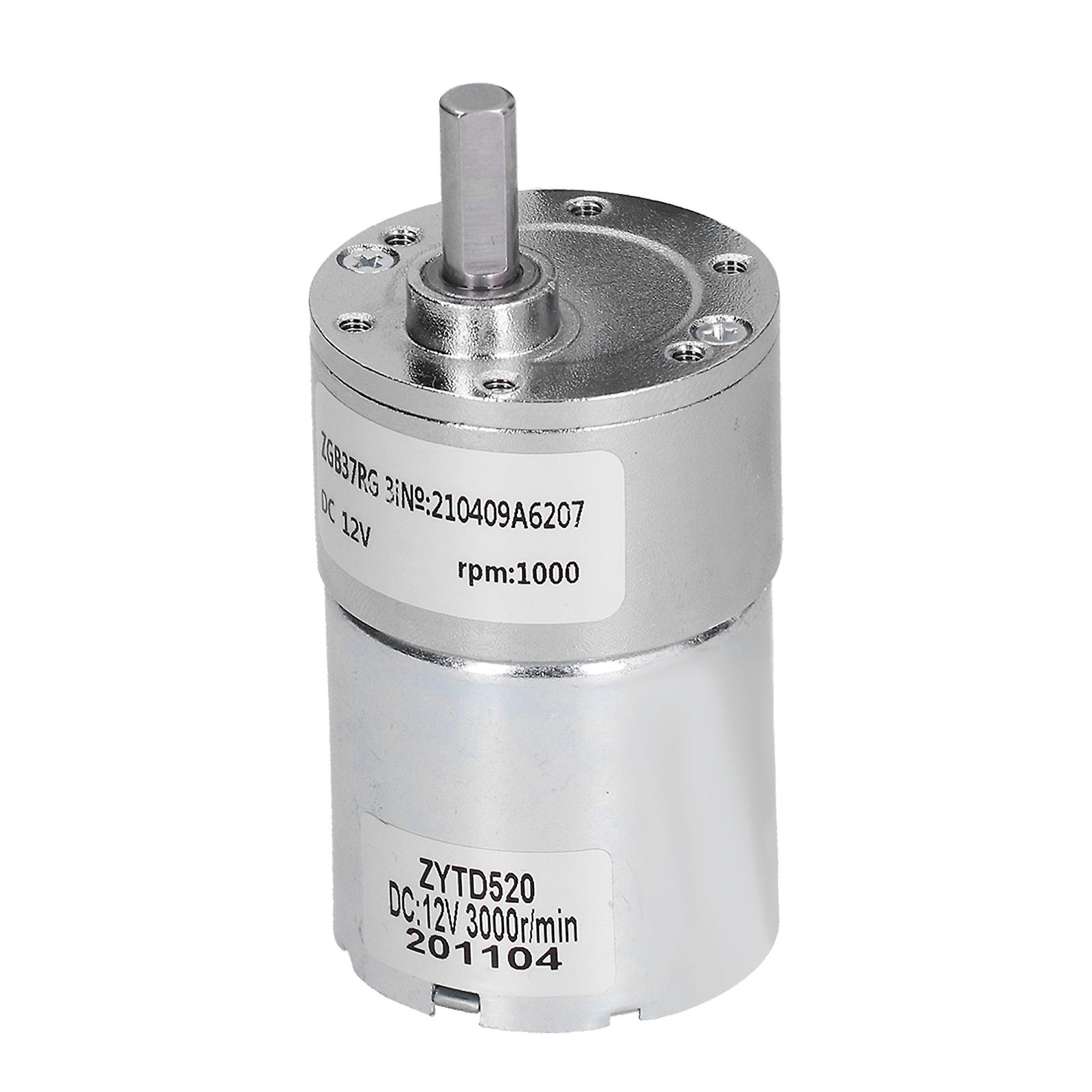High Torsion Gear Motor with Metal Wheel and Eccentric Output Shaft for Micro Speed Reduction