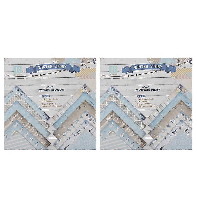 2set Scrapbook Paper