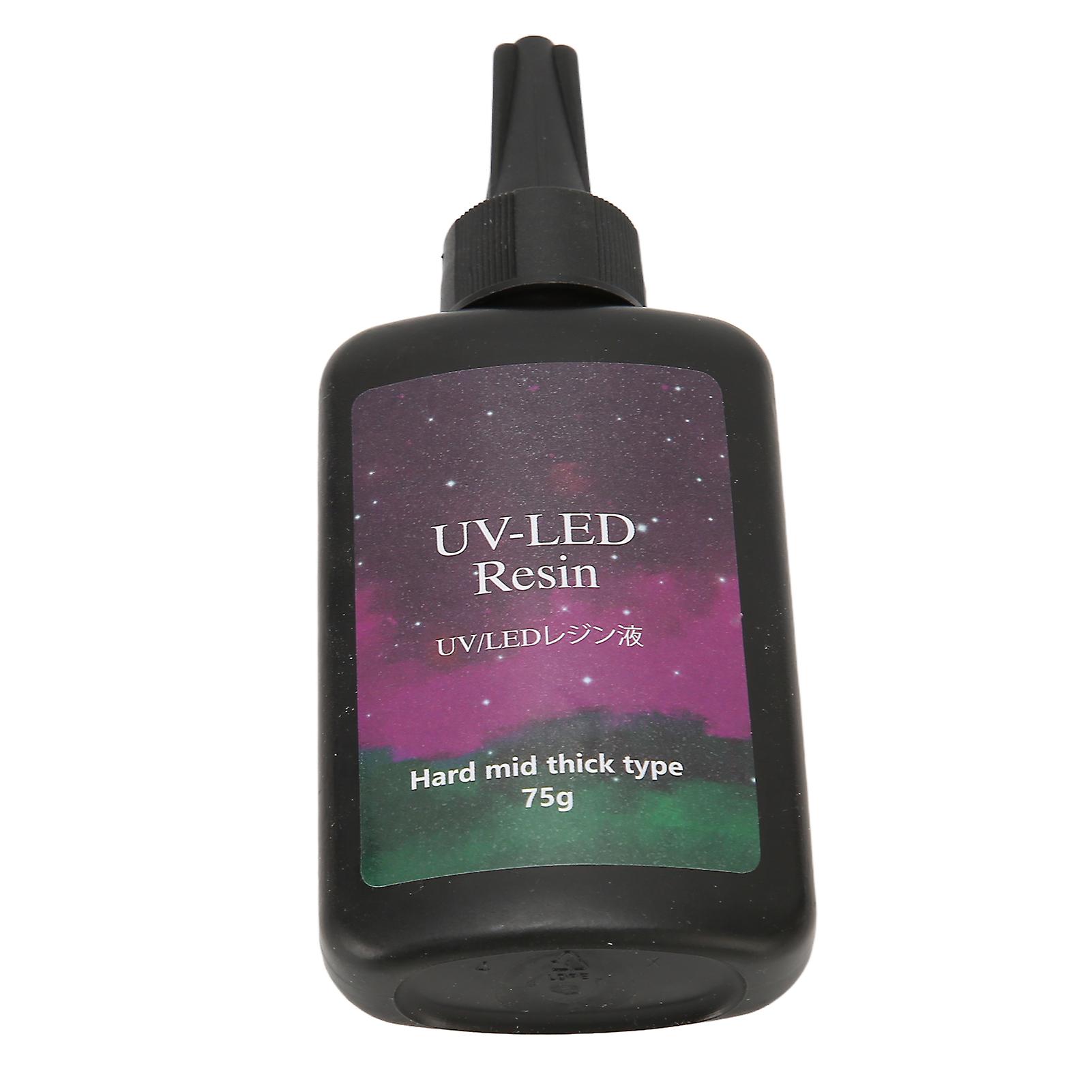 UV Resin 75g Quick Curing Transparent Odourless Anti-Yellowing