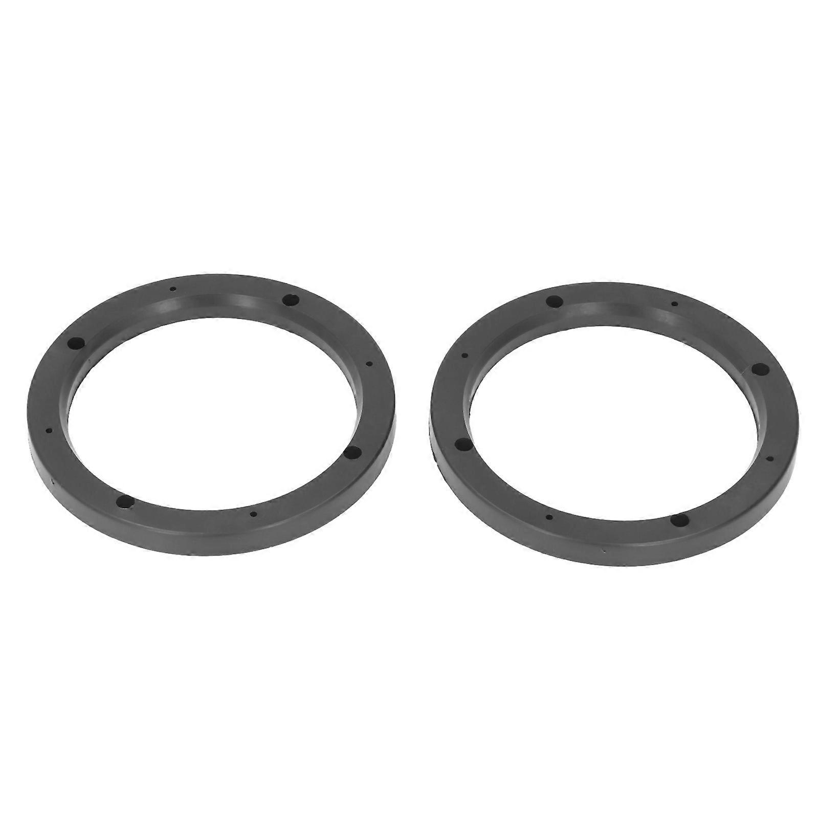 Lot de 2 adaptateurs de haut-parleurs stéréo pour voiture, diamètre extérieur 7 pouces, diamètre intérieur 5,5 pouces, supports de montage universels