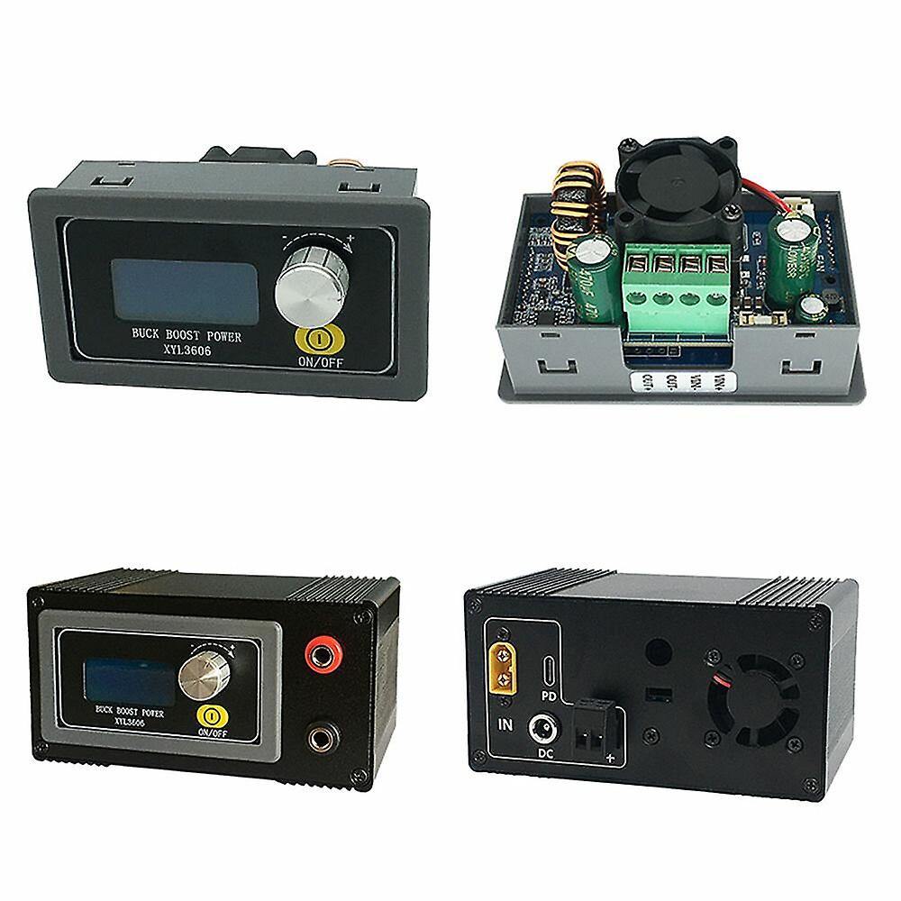 Cnc Dc Stabilized Step Up Step Down Power Supply Constant Voltage Constant Current 36v 6a Automatic Buck-boost Module With/without Shell