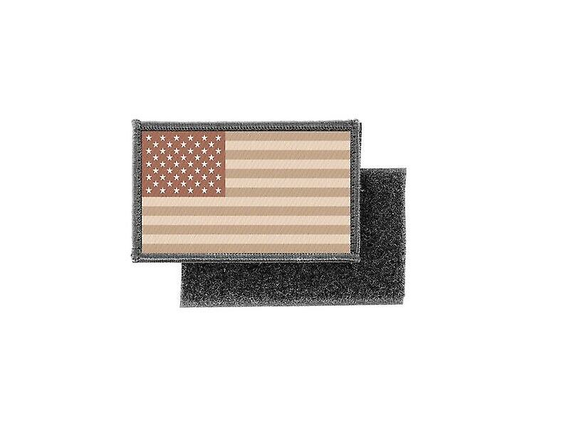 Patch ecusson prints camo camouflage flag usa americanin desert