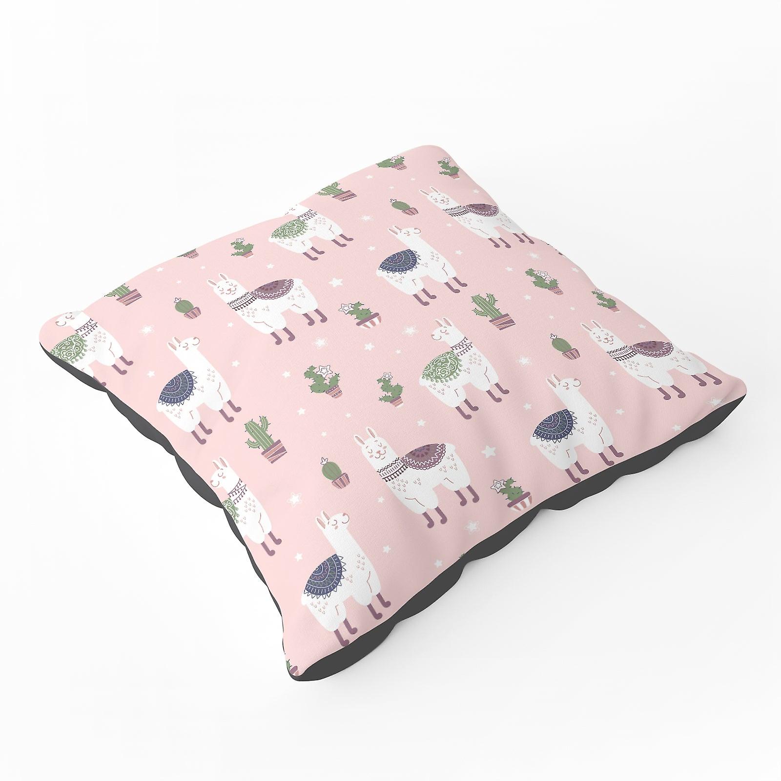 Happy Lama Floor Cushion