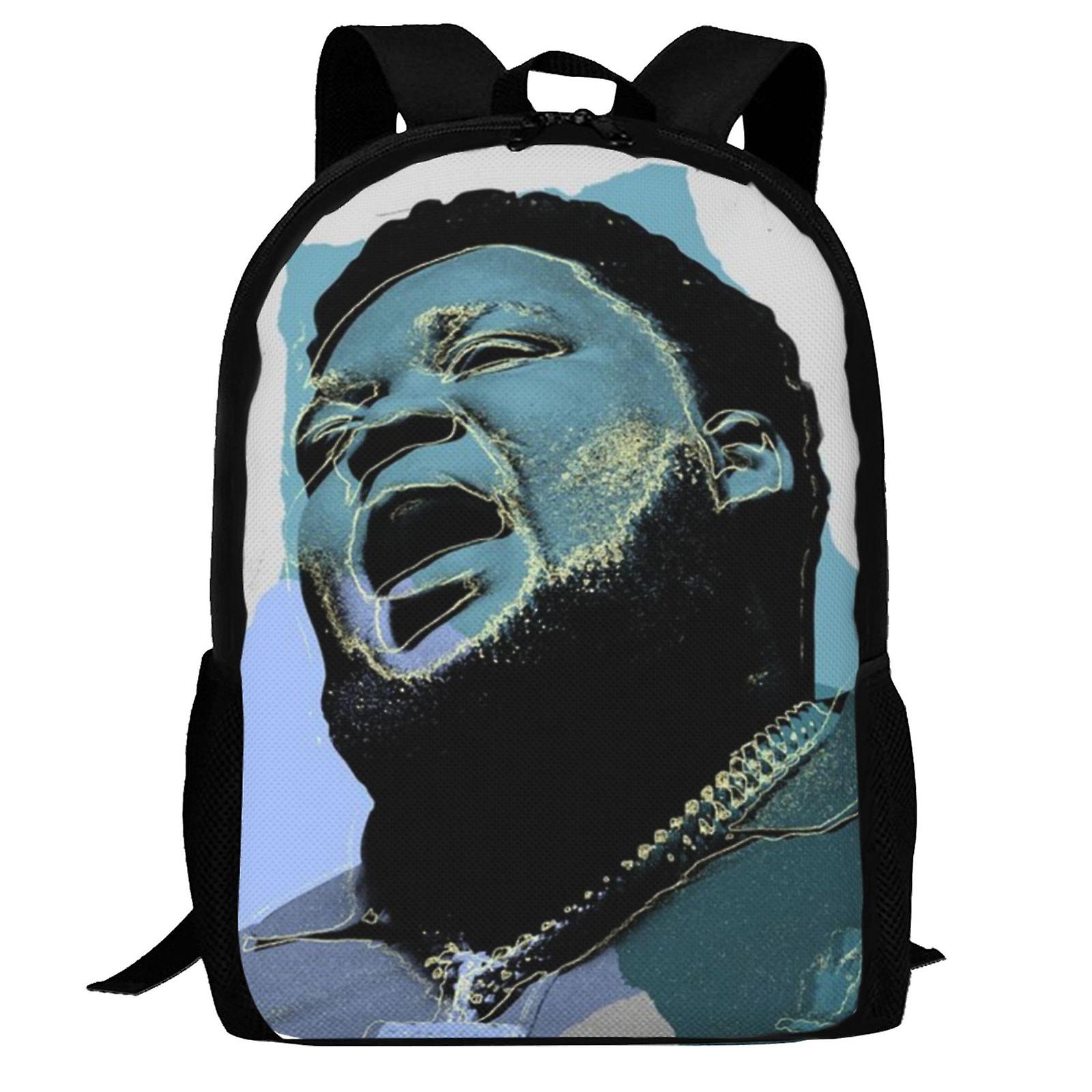 Sac à dos Rod Wave,Sac à dos pour ordinateur portable imprimé en 3D Sac à dos léger décontracté Sac à dos