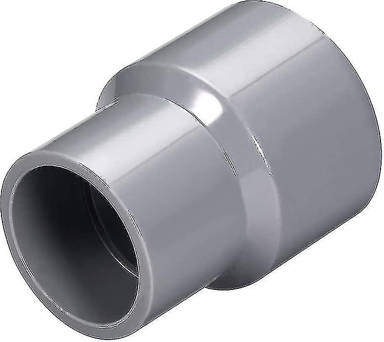 40mm X 32mm Pvc Pipe Reducer Fitting Coupling Hub Dwv Gray 2pcs