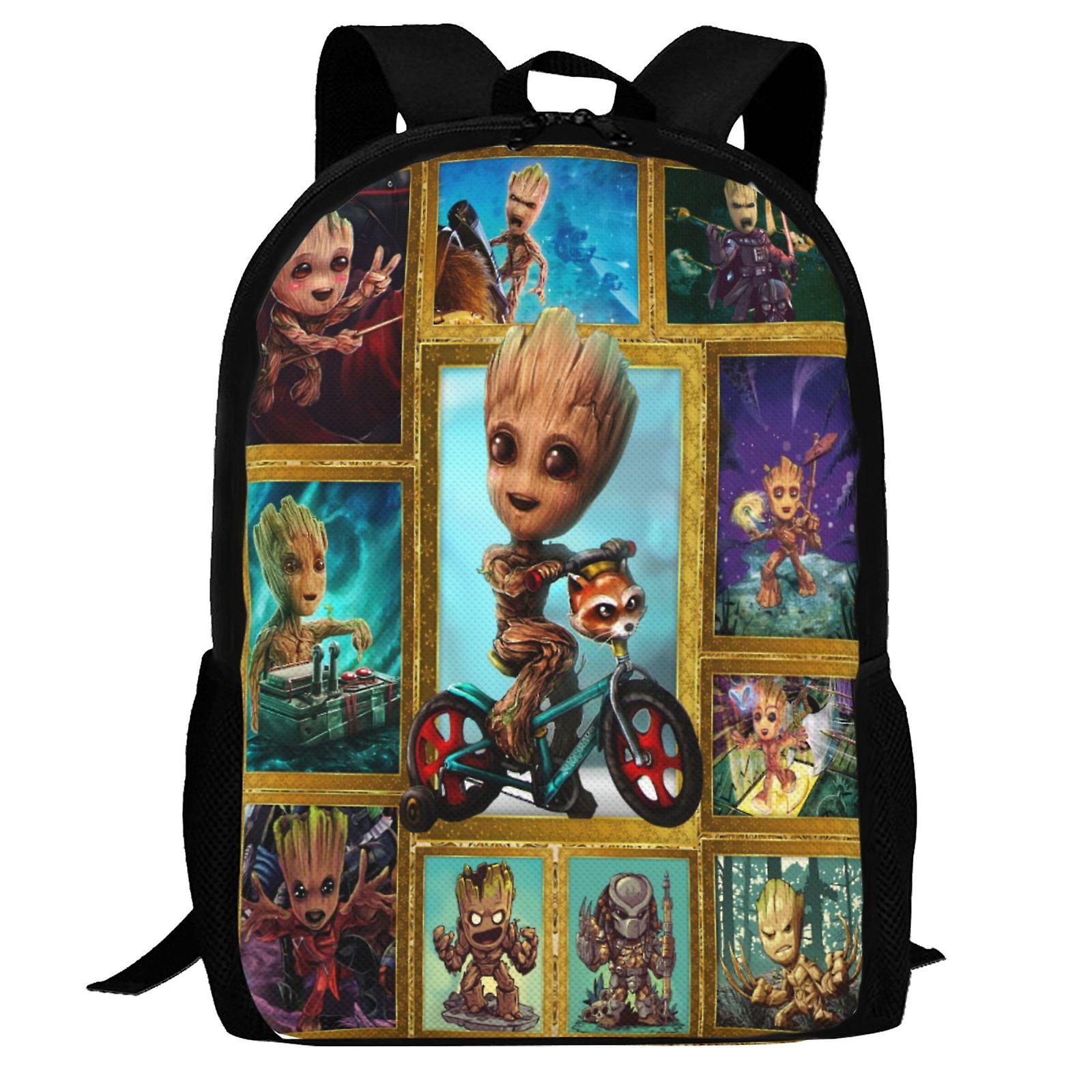 I Am Groot Backpack,Laptop Backpack Lightweight Casual DaypackMulti-Function Travel Backpack