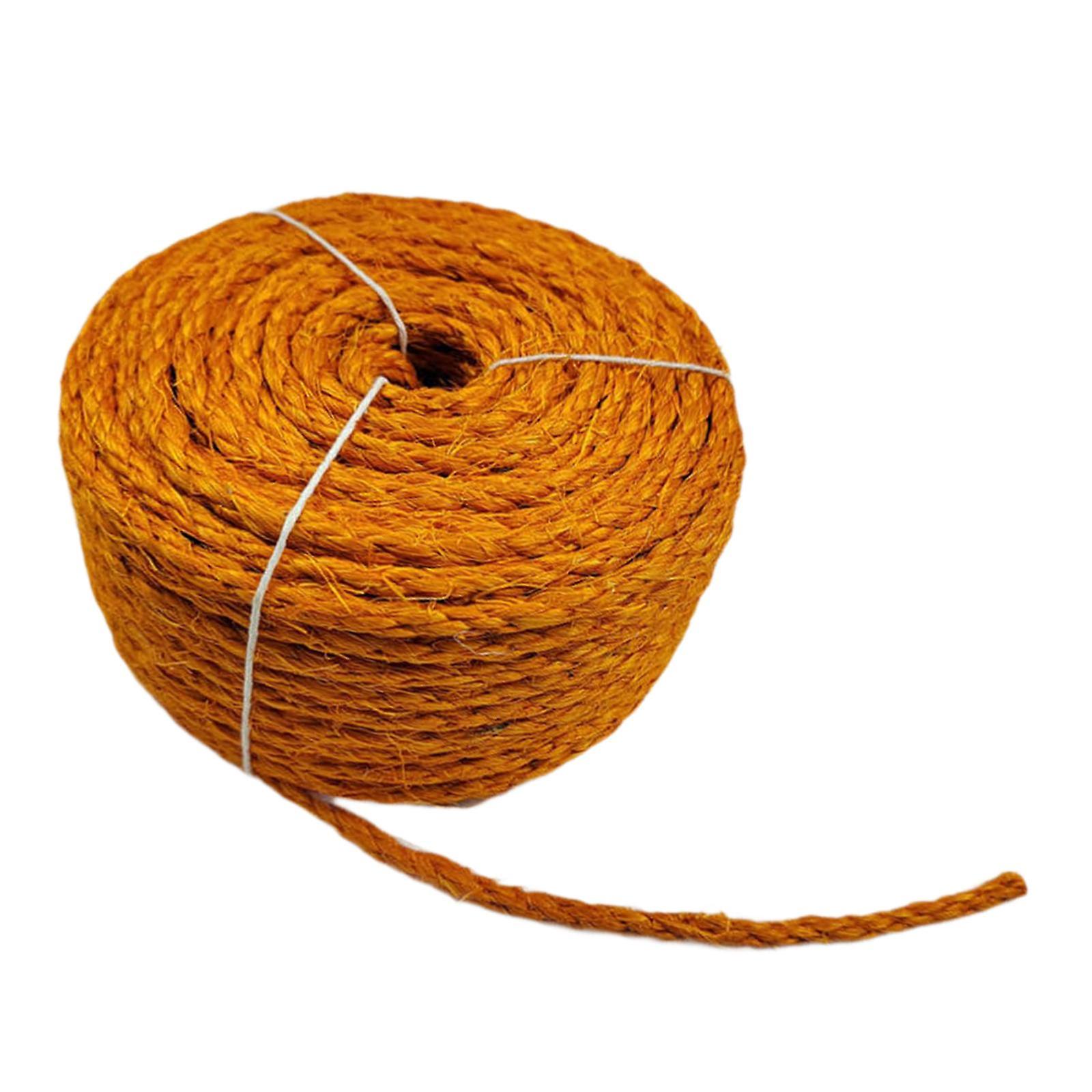 Twisted Sisal Rope DIY Cat Scratching Rope Claw Control Toy Cat Scratch Post 20m