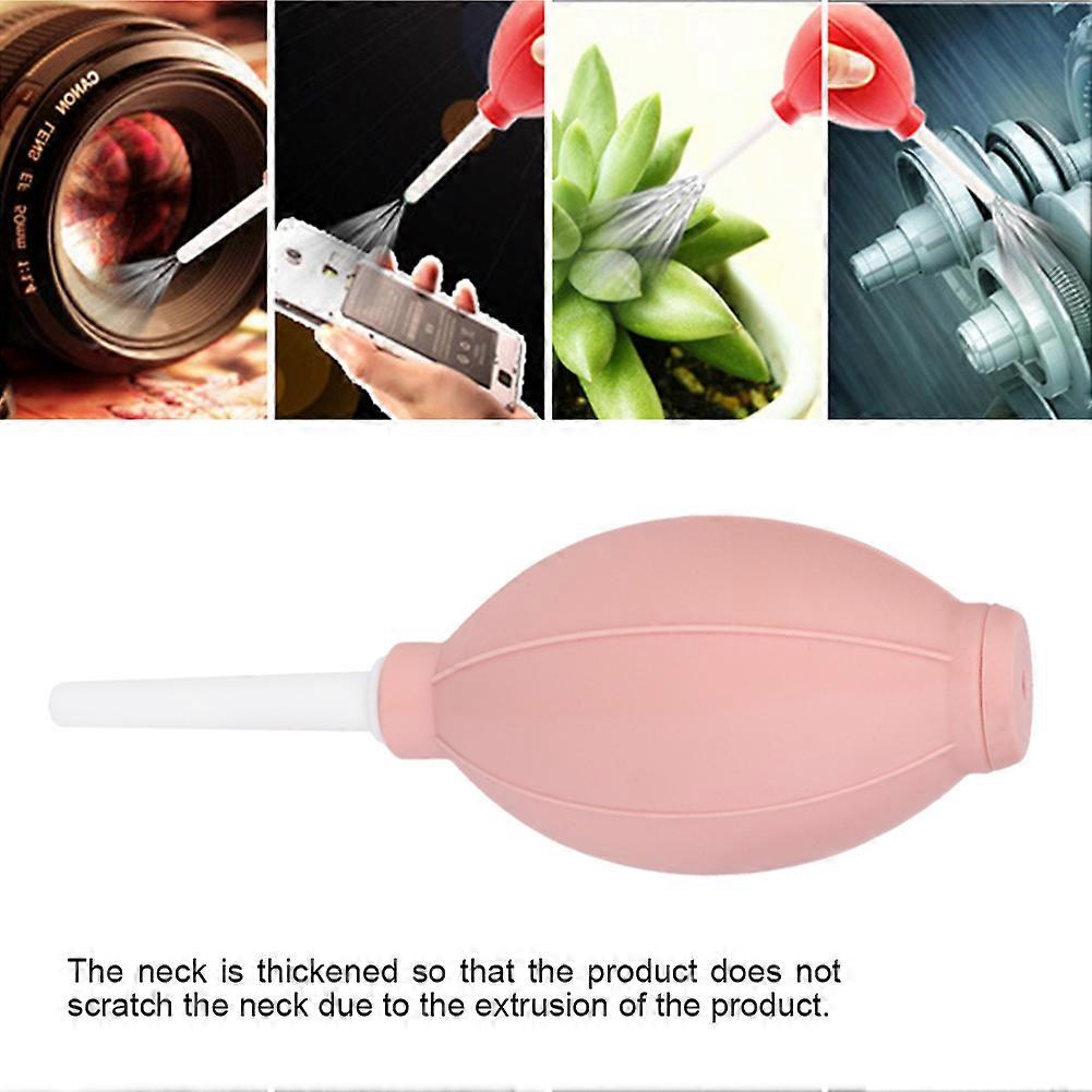 Multi-Functional Pink Dust Blower 14.7cm for Plants & Cameras