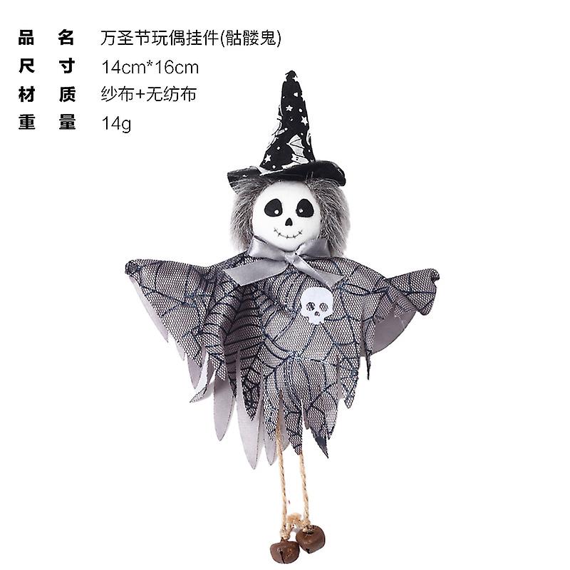 هالوين اليقطين شبح الساحرة دمية شنقا Oranments مهرجان شبح الزينة حزب دمية قلادة سعيد Helloween حزب ديكور