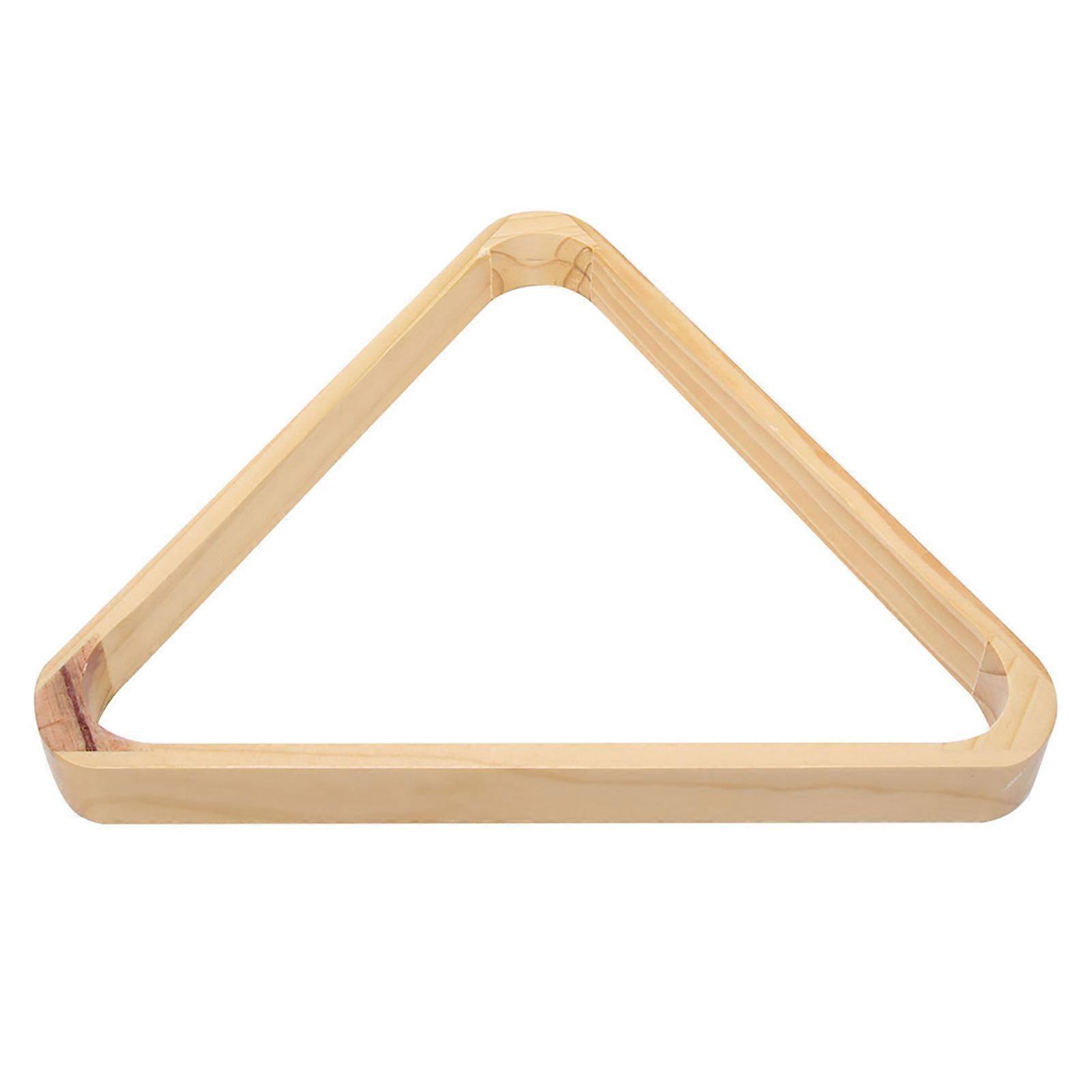 ZPSHYD Wooden Billiards Balls Rack, Professional Billiards Balls Rack, Triangular Rhombus Frame Balls Rack for Snooker Billiards(American Tripod)