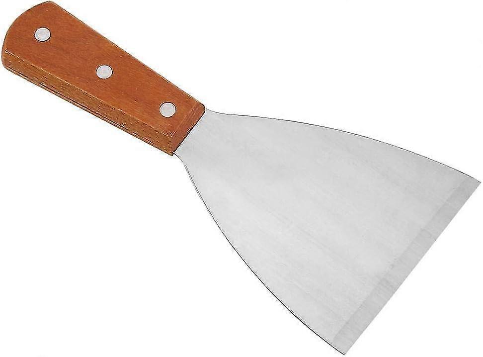 New ModelsTriangle Spatula Stainless Steel Multifunction Triangle Spatulas Nonstick Heat Resistant Spatula Cooking Tool for BBQ Grill Beefsteak Turner