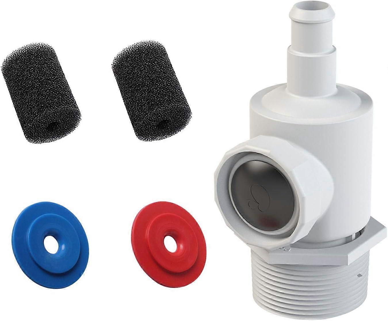 9-100-9001 Universal Wall Mount Connector Assembly Compatible with Polaris 180 280 380 Pool Bottom Cleaner Robot with 9-100-3105 Sweep Hose Tail Washe